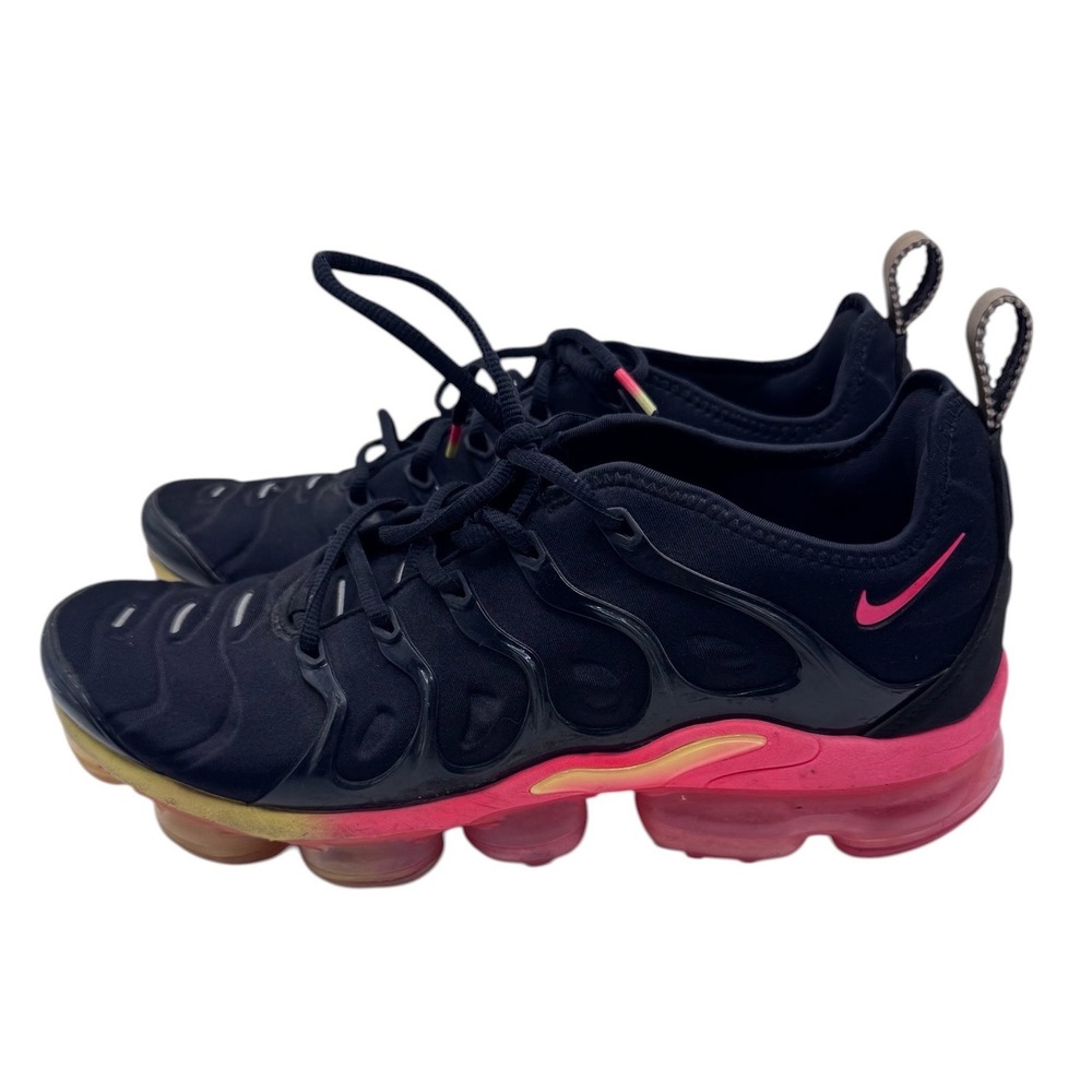Nike Air Vapormax Plus Black Pink Gradient Men's Running Shoes 11‎